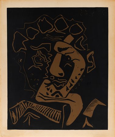 Pablo Picasso 1881 Malaga (SP)-1973 Mougins (FR) Le Danseur (Tete d’histrion)...