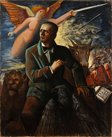 Achille Funi 1890 Ferrara-1972 Appiano Gentile (CO) L'Apocalisse di Giovanni...