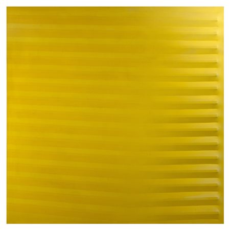 Agostino Bonalumi 1935 Vimercate-2013 Desio Giallo tela estroflessa e tempera...