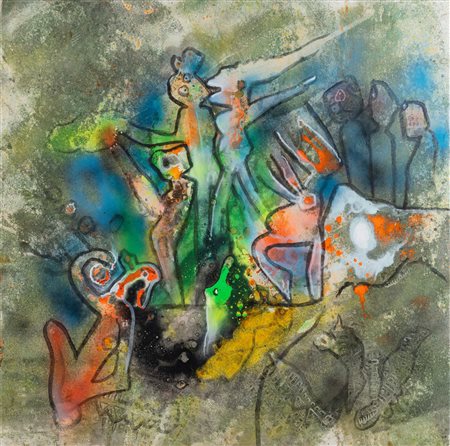 Roberto Sebastian Antonio Matta 1911 Santiago del Cile-2002 Civitavecchia...