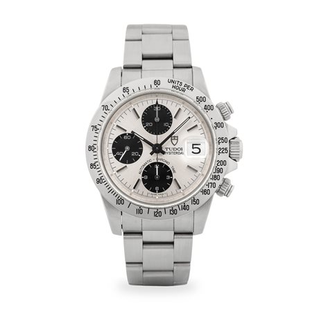 Tudor, Oysterdate 'Big Block' ref. 79180 in acciaio, quadrante bicolore...