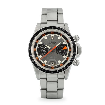 Tudor, Montecarlo ref. 7031/0 'Home Plate' in acciaio, quadrante grigio con...