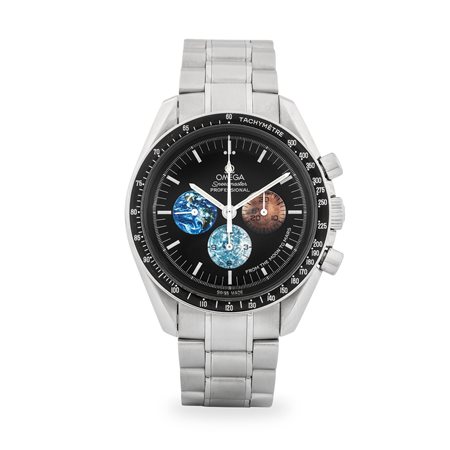 Omega, Speedmaster Professional Moonwatch 'From the Moon to Mars' in acciaio,...