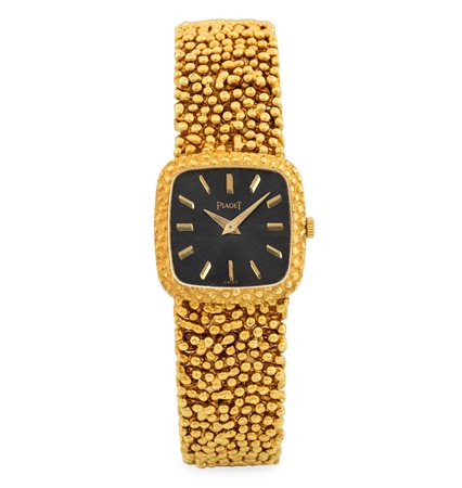 Piaget, Particolare Solo tempo ref. 9902 in oro giallo 18k con bracciale...