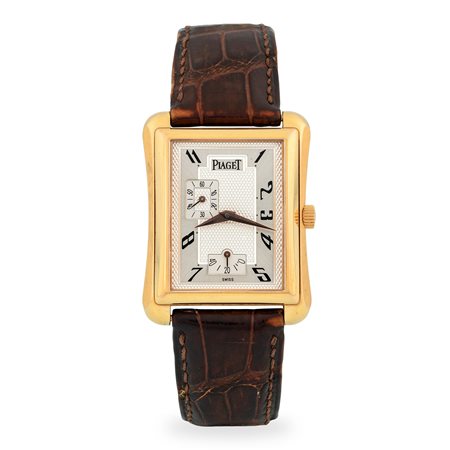 Piaget, Emperador in oro rosa 18k, quadrante di forma argenté con inserti...