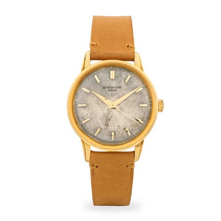Patek Philippe, Raffinato Calatrava ref. 2481 in oro giallo 18k, quadrante...