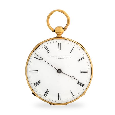 Vacheron & Constantin, Orologio da tasca Openface in oro giallo 18k con...