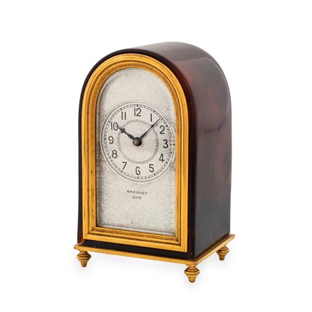 Breguet, Orologio da tavolo con funzione di sveglia ref. 1551 in ottone...