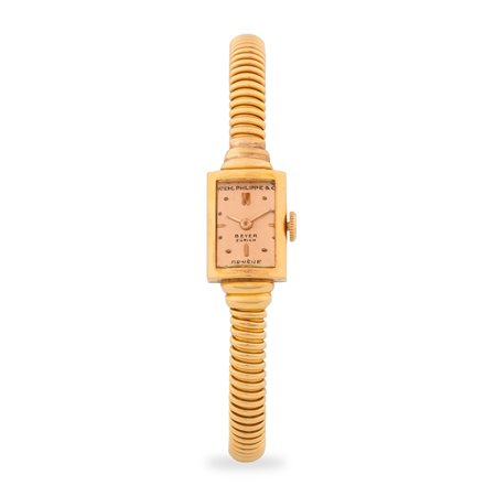 Patek Philippe, Raffinato Cocktail Watch in oro rosa 18k con bracciale...