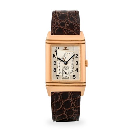 Jaeger-LeCoultre, Reverso 'Grand Taille' ref. 270.2.64 in oro rosa 18k,...