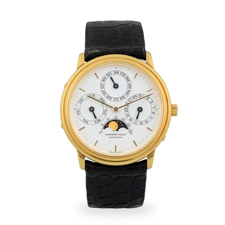 Audemars Piguet, Quantieme Perpetuelle ref. 5548BA in oro giallo 18k,...