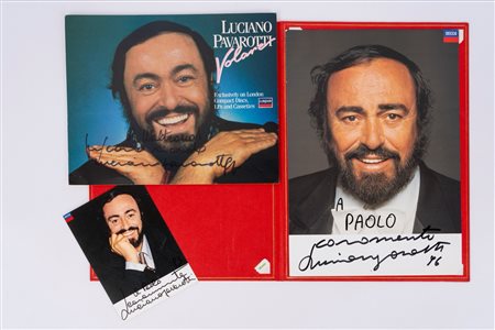 Luciano Pavarotti - Fotografie con dediche, 1990-1996