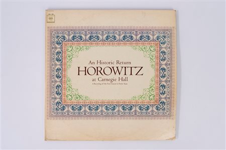 Vladimir Horowitz (1903 - 1989)  - Interessante vinile 33 giri con dedica e firma autografe, 1944