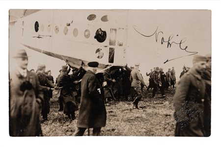 Umberto Nobile - Fotografia firmata, 1926
