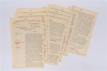 Malaparte, Curzio [Suckert, Curzio] - Lettera dattiloscritta firmata, 1923