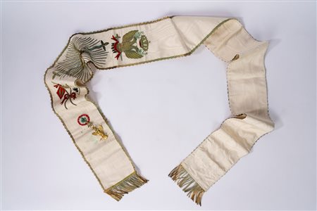Fascia per Rito scozzese massonico, 33' Grado, '900