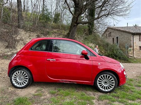 Lucio Dalla (Bologna 1943 - Montreux 2012)  - Fiat 500 Sport rossa, 2007