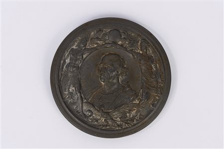 Cristoforo Colombo - Medaglione commemorativo per il IV CENTENARIO DELLA SCOPERTA DELL'AMERICA, 1892, 1892