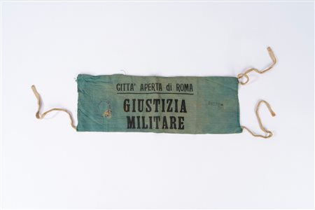 Città Aperta di Roma - Fascia di GIUSTIZIA MILITARE, 1943-1945