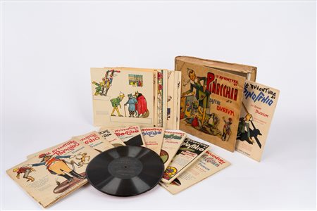 Le Avventure di Pinocchio su Dischi Durium, 1930s