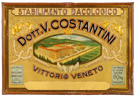 Pubblicitaria - STABILIMENTO BACOLOGICO, 1920s