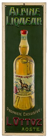Pubblicitaria - Alpine Liqueur, 1920s