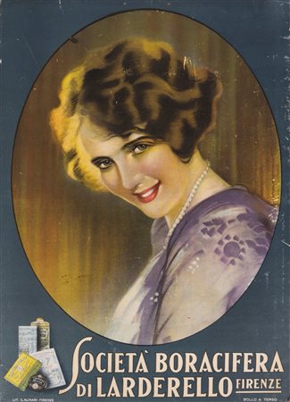 Pubblicitaria - Boracifera di Larderello, 1930s