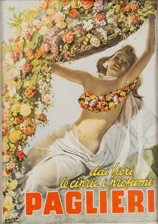 Pubblicitaria - Paglieri - Boccasile, 1950