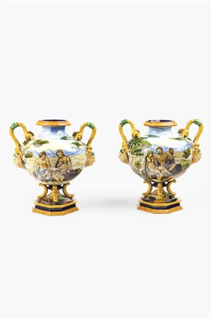 MANIFATTURA GINORI<BR>-"Ercole e Iole"<BR>-"Marte e Venere"