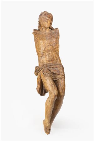SCULTORE ANONIMO<BR>"Cristo Crocifisso" XVI secolo