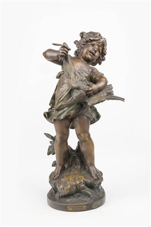 AUGUSTE MOREAU<BR>Francia 1834 - 1917<BR>"Cet âge est sans pitié" 1906