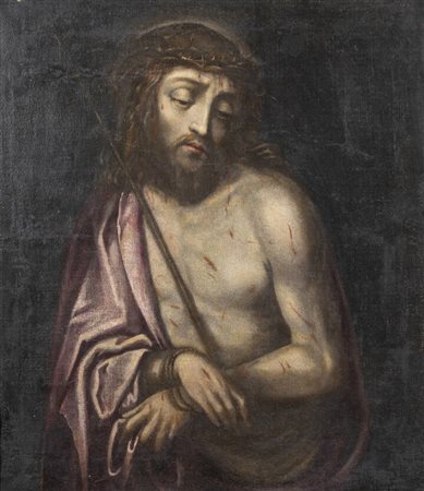 PITTORE ANONIMO<BR>"Ecce Homo" XVII secolo