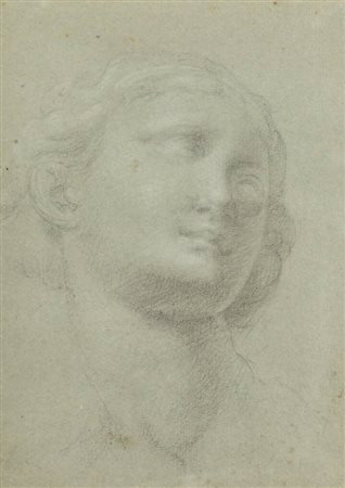 PITTORE ANONIMO<BR>a-"Volto femminile" <BR>b-"Studio di corpi"