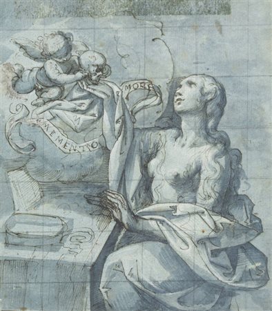 PITTORE ANONIMO<BR>"Studio per Memento mori"