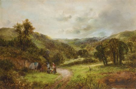 FRIEDERIK CARLTON<BR>XIX secolo<BR>"Paesaggio"