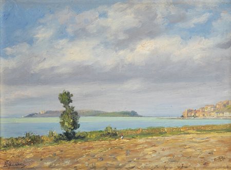 ANSELMO SACERDOTE<BR>Torino 1868 - 1926<BR>"Marina"