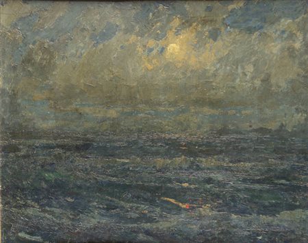 GUIDO CINOTTI<BR>Siena 1870-1932 Milano<BR>"Paesaggio"