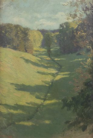 CESARE SACCAGGI<BR>Tortona (AL) 1868 - 1934<BR>"Campagna"
