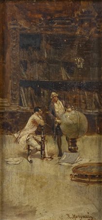 RODOLFO MORGARI<BR>Torino 1827 - 1909<BR>"Senza titolo"
