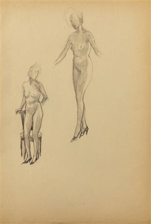 ITALO CREMONA<BR>Cozzo Lomellina (PV) 1905 - 1979 Torino<BR>"Senza titolo"
