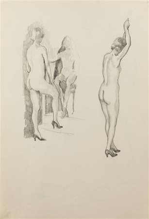 ITALO CREMONA<BR>Cozzo Lomellina (PV) 1905 - 1979 Torino<BR>"Senza titolo"