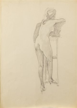 ITALO CREMONA<BR>Cozzo Lomellina (PV) 1905 - 1979 Torino<BR>"Senza titolo"