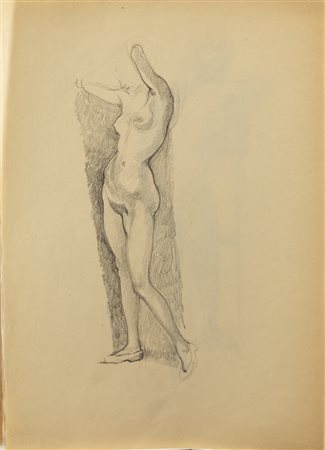 ITALO CREMONA<BR>Cozzo Lomellina (PV) 1905 - 1979 Torino<BR>"Senza titolo"