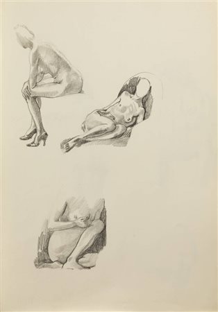ITALO CREMONA<BR>Cozzo Lomellina (PV) 1905 - 1979 Torino<BR>"Senza titolo"