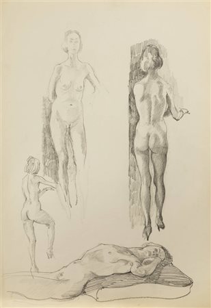 ITALO CREMONA<BR>Cozzo Lomellina (PV) 1905 - 1979 Torino<BR>"Senza titolo"