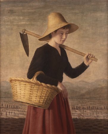 GIGI MORBELLI<BR>Orsara Bormida (AL) 1900 - 1980 Torino<BR>"La Marianna va in campagna" 1957