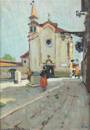 VENANZIO ZOLLA<BR>Colchester (Regno Unito) 1880 - 1961 Torino<BR>"Venezia - Malamocco" 1952