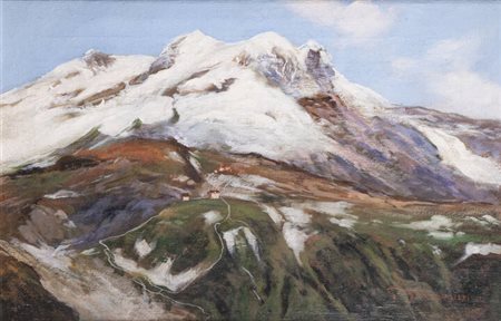 GINO MOSCARDINI<BR>Italia 1903-1989<BR>"Paesaggio montano"