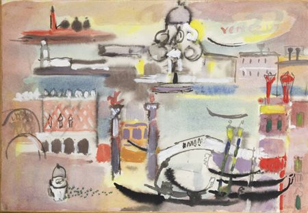 ENRICO PAULUCCI<BR>Genova 1901 - 1999 Torino<BR>"Venezia"