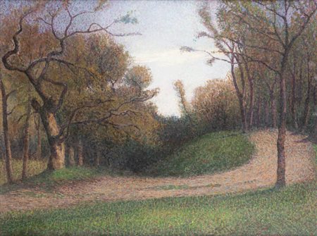 CAVANNA G.<BR>Italia XX secolo<BR>"Villa Borghese", 1947, Roma